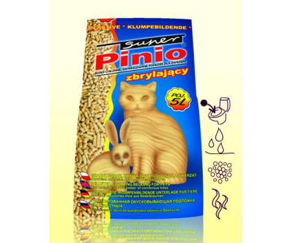 Artykuły dla zwierząt BENEK SUPER PINIO ZBRYLAJĄCY KRUSZON 5L